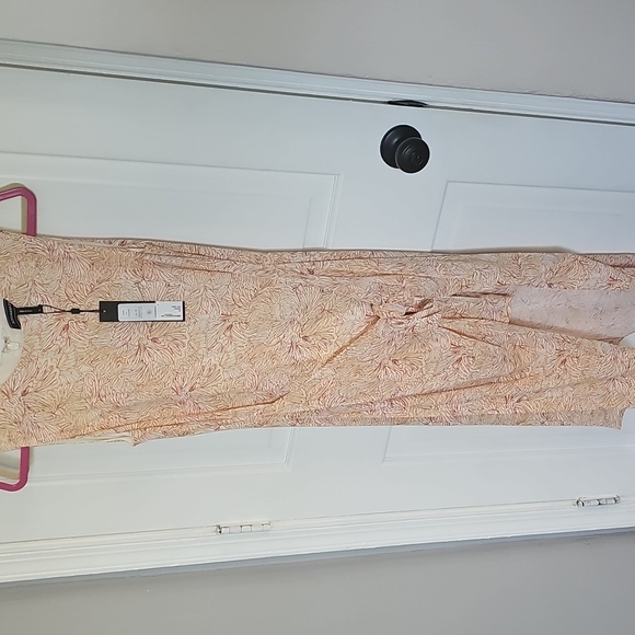 NWT BCBG MaxazriaFront Tie Corkcombo Dress - Picture 6 of 12